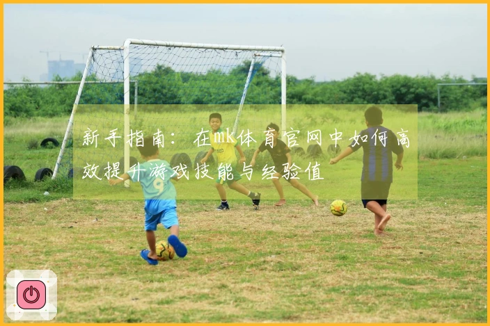新手指南：在mk体育官网中如何高效提升游戏技能与经验值